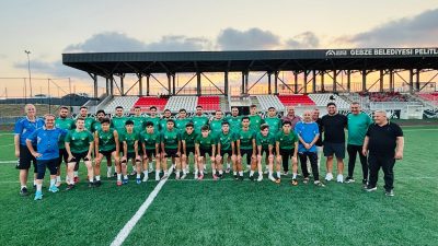 Yeni sezon hazırlıklarını sürdüren Süper Amatör Lig ekiplerinden Gebze Pelitlispor