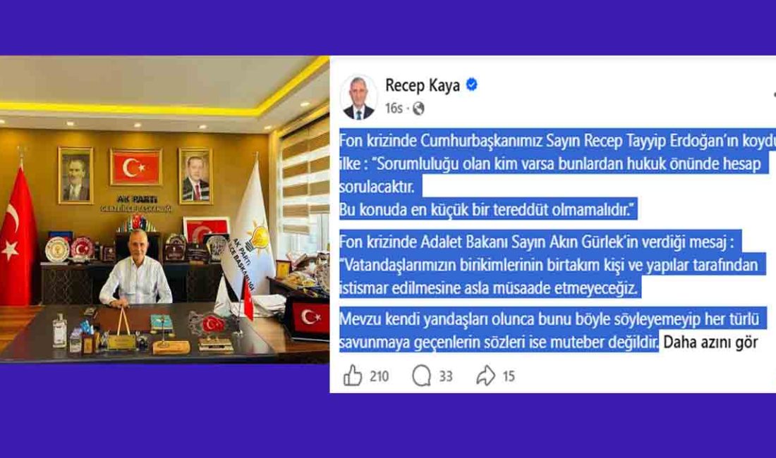 Geçtiğimiz hafta yapılan operasyonlarla Türkiye gündemine oturan “fon krizi” ve