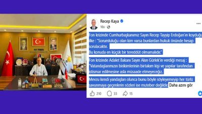 Geçtiğimiz hafta yapılan operasyonlarla Türkiye gündemine oturan “fon krizi” ve