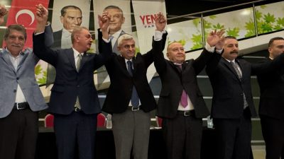 YENİ Parti Gebze’de gerçekleştirilen ilçe başkanlığı ön seçiminde Cüneyt Akın