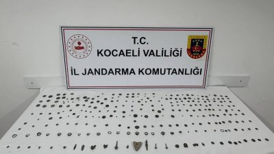 Jandarma Komutanlığı ekipleri tarafından  Dilovası’nda  “tarihi eser kaçakçılığıyla” ilgili yapılan