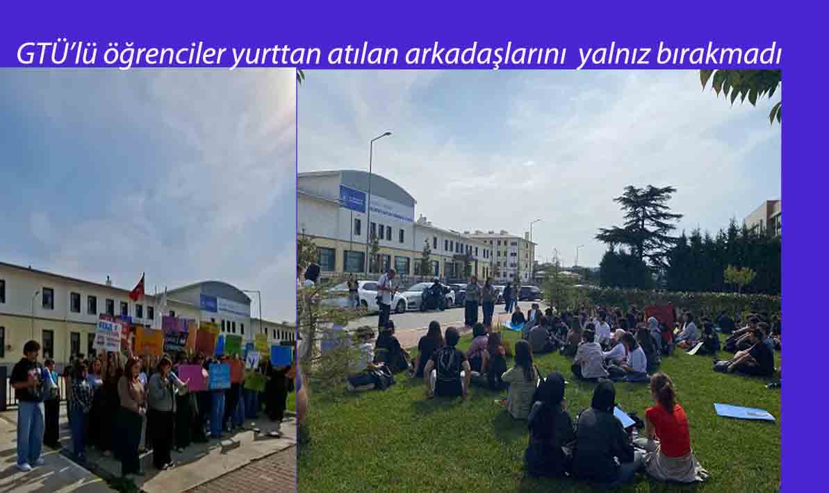 Gebze Teknik Üniversitesi’nde “ 2 öğrencinin  yurt idaresi tarafından yurttan