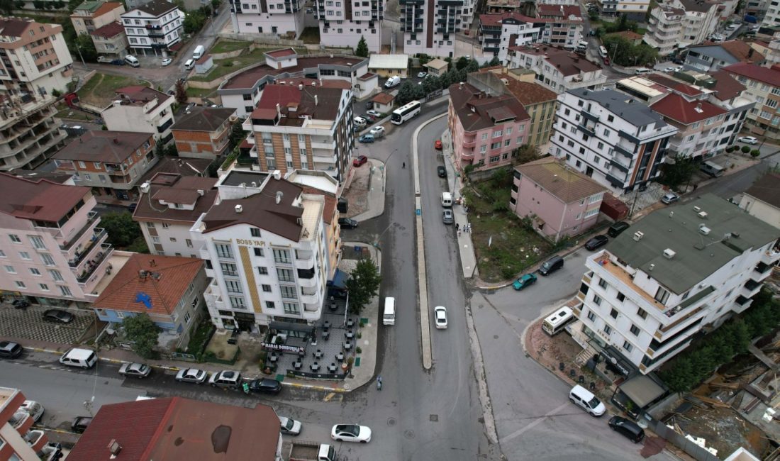 Kocaeli Büyükşehir Belediyesi, Çayırova’da Yavuz Sultan Selim Caddesi ile İstiklal