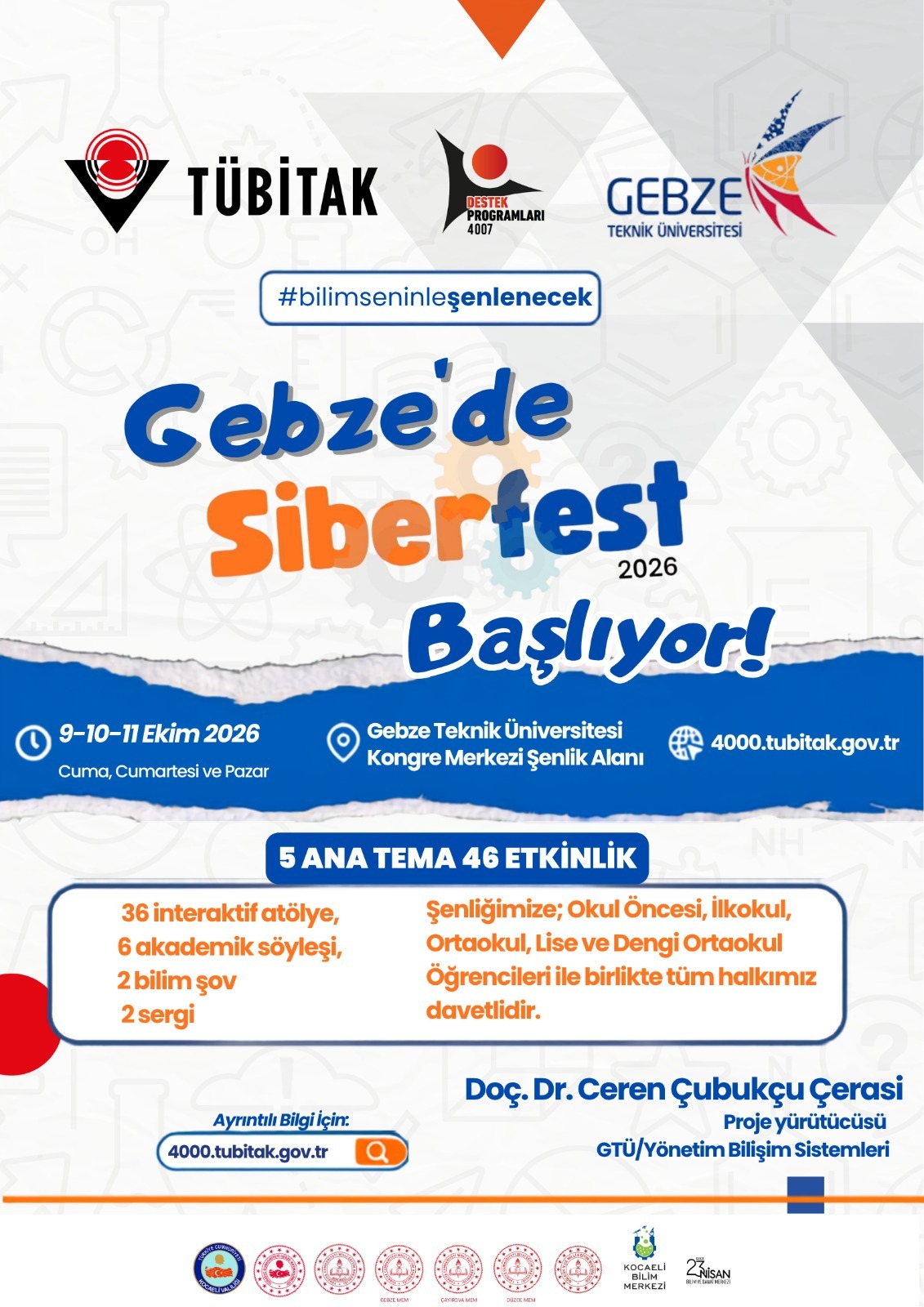 Gebze Teknik Üniversitesi, 9–10 Ekim'de Siber Güvenlik Şenliğine Ev Sahipliği